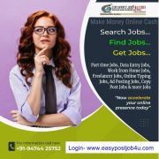 Hiring Fresher candidates for data entry jobs.  