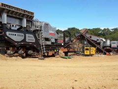 Trituradora de piedra para minería en Colombia