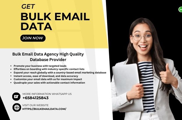 bulk email data