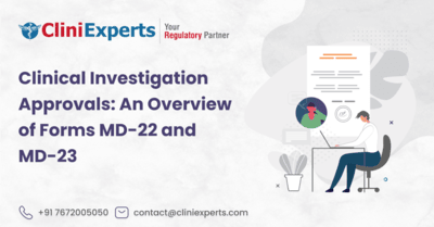 clinical investigation approvals an overview of forms md 22 and md 23 og