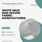 White Snus Nonwoven Fabric Manufacturer | Soft & Food-Grade