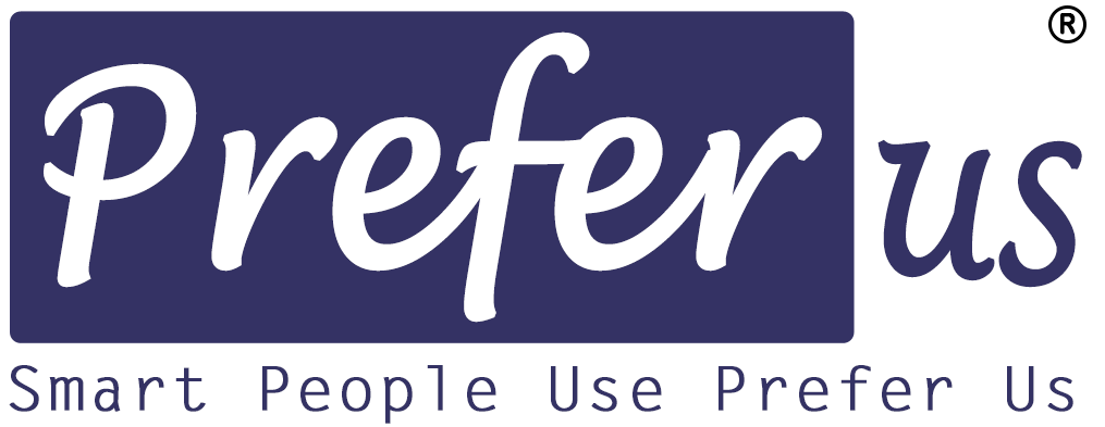 prefer us. logo