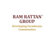 Ram Rattan Group—Trusted Farmhouse & Land Investment Developers