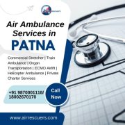 Air Ambulance in Patna: Immediate Care, Fast Transport