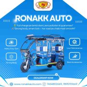 battery rickshaw manufacturer | Ronakk Auto