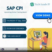 Kickstart Your SAP Career with SAP CPI Free Demo Session