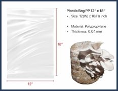 PP Bags for Mushroom Growing – Durable & Ready to Use