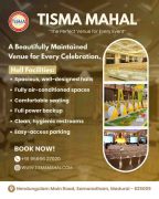 Affordable Marriage Hall in Madurai for All Functions | Tisma Mahal