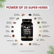 Play More – Natural Men’s Health Supplement