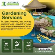 Garden Maintenance Services in Chennai | laavender landscape