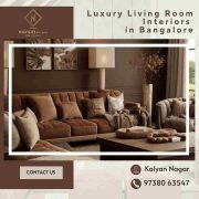 Luxury Living Room Interiors in Bangalore | highlifeinterior