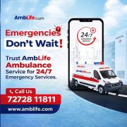Quick Patient Transfer Ambulance Service in India | AmbLife